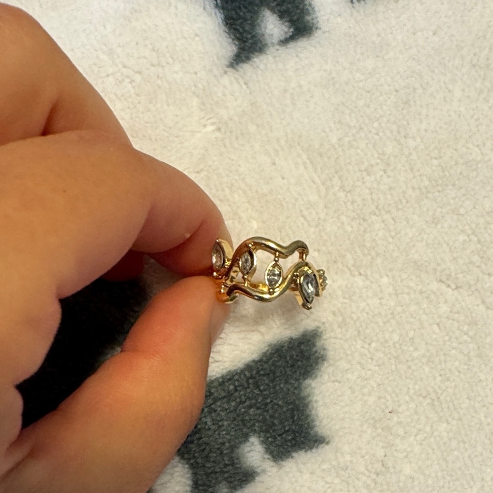 Francesca’s Elegant Gold and Silver Women's Ring